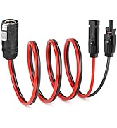 ELFCULB 10AWG 2 Pin Power Industrial Circular Connector to Solar Adapter for River RV Solar Ports...