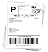 Anylabel 8.5" x 11" Full Sheet Label Sticker for Laser & Inkjet Printer - 1 Per Page Shipping Lab...
