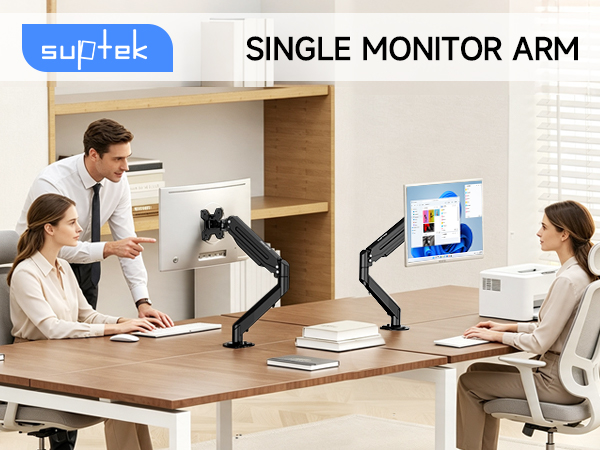 single monitor arm