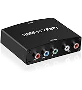 HDMI to Component Converter, avedio links HDMI to 1080P YPbPr 5RCA RGB + R/L Video Audio Adapter,...