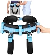 NIdreamCE Gait Belt Transfer Belts with 7 Handles and 2 Leg Straps for Seniors,Medical Nursing Sa...