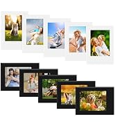HLCZLUZ 10 Pack Magnetic Picture Frame, 3 Inch Magnetic Photo Frames for Polaroid Fujifilm Instax...