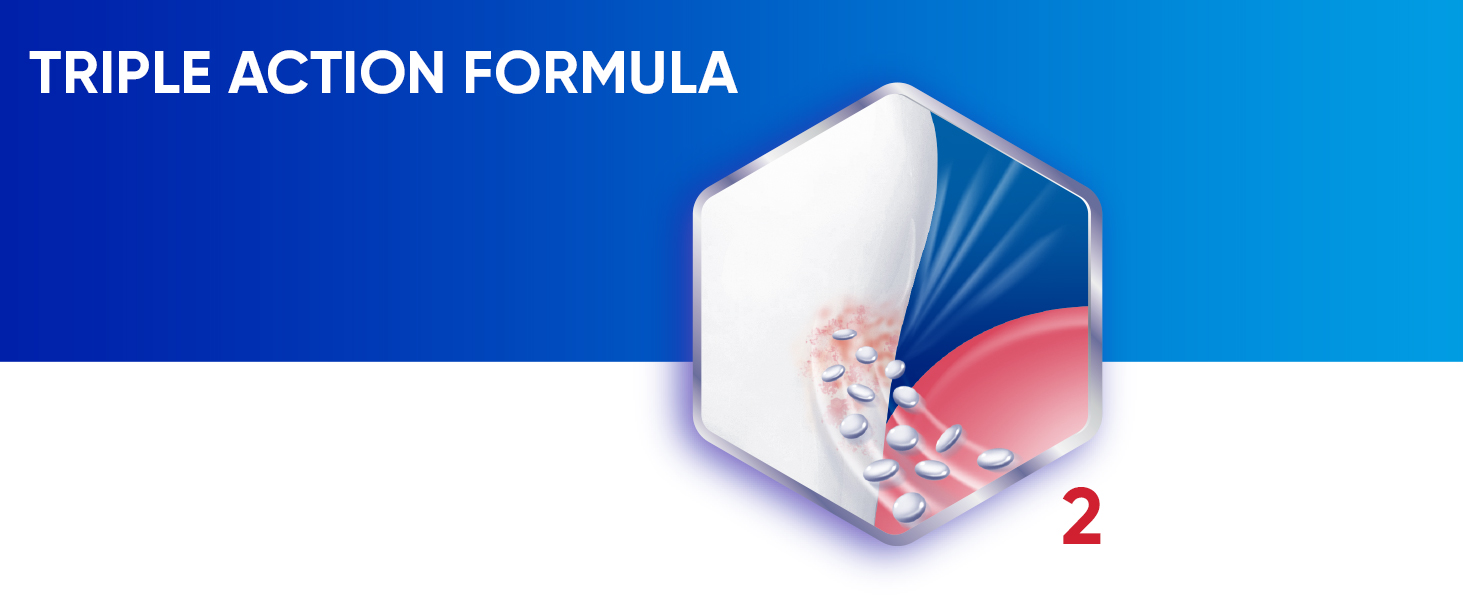Triple action formula
