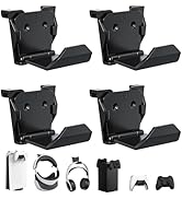 KUNSLUCK 4 Pack Controller Wall Mount for PS5, Xbox, Switch Controller,Wall Mount Stand for Contr...