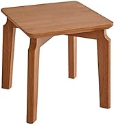 Aibiju Step Stool Wooden, Small Plant Stand Stool, Toddler Stool 10x10x10inch, Mushroom Stool, Fo...