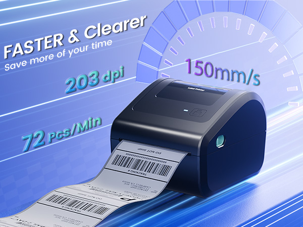 thermal shipping label printer