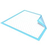 Ultra Absorbent Disposable Bed Pads with Adhesive - 36 x 36 - Extra Thick Underpad Bed Cover Chux...