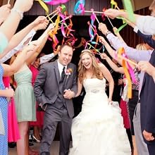 wedding ribbon wands