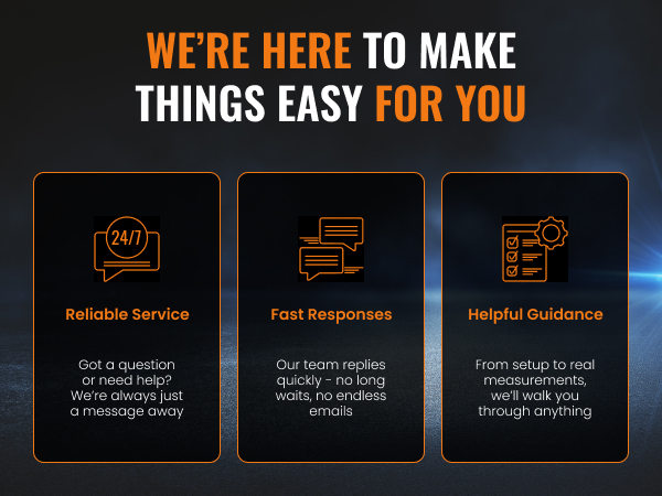 WE’RE HERE TO MAKE THINGS EASY FOR YOU