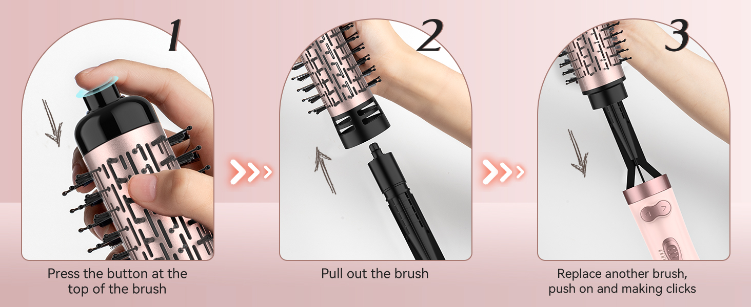 hot air brush