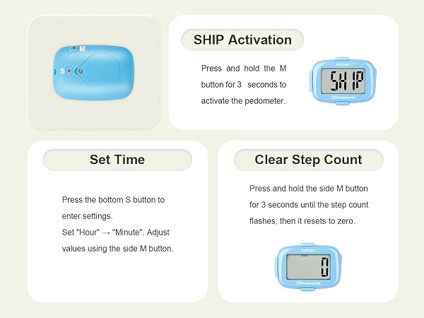 How to use a pedometer