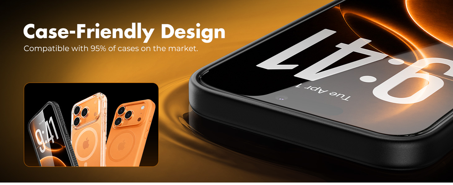 screen protector for iPhone 17 pro max