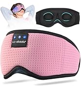 LC-dolida Sleep Headphones, 3D Sleep Mask Bluetooth Wireless, Sleeping Headphones for Side Sleepe...