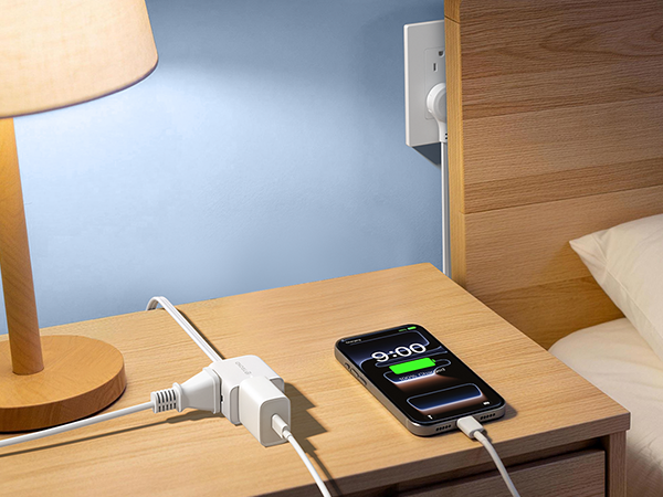 white extension cord for bedroom