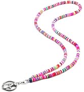 Sopopal Beaded Teacher Lanyard Boho Cute Rainbow Lanyard Neck Keychain Lanyards for Cruise Ship C...