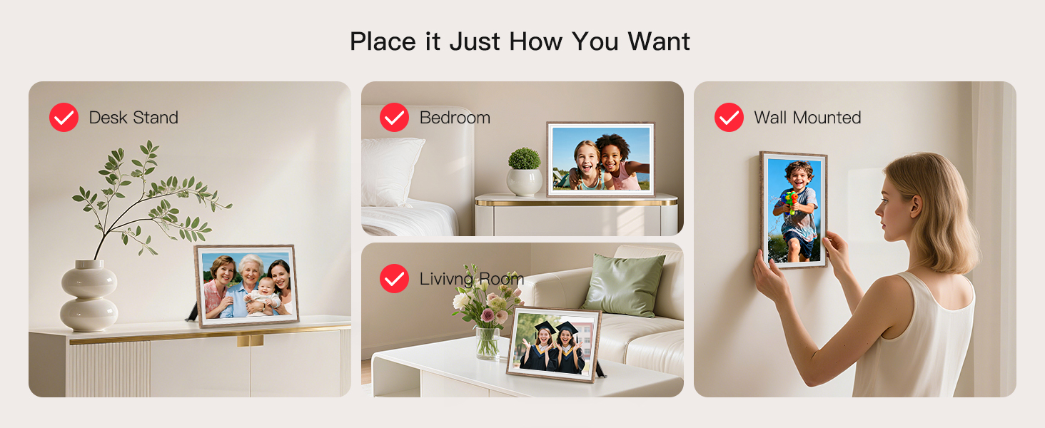 frameo digital frame wifi picture photo video share moment from phone
