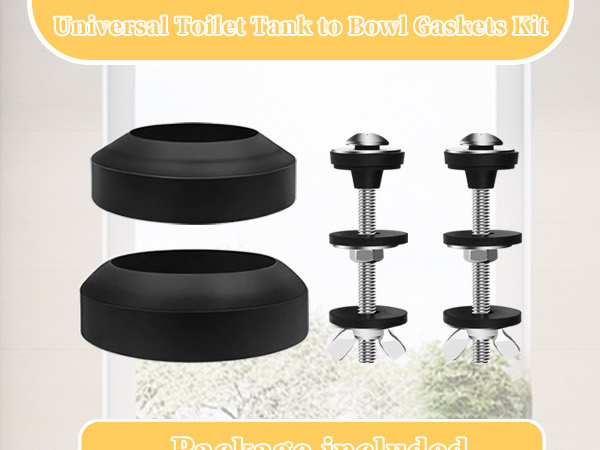 Universal Toilet Tank to Bowl Gaskets Kit