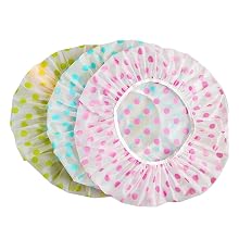 TCOTBE Waterproof EVA Plastic Shower Cap