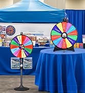 24" double use prize wheel