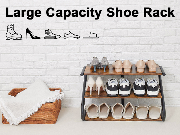 shoe rack wooden wood front door entrance entryway