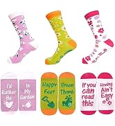 ANOTION Funny Socks - Birthday Gifts for Women Thank You Gifts for Women Funny Socks For Women Si...
