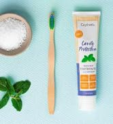 Premium Oxyfresh Cavity Protection – Fresh Mint Fluoride Toothpaste – Low Abrasion Anticavity Too...