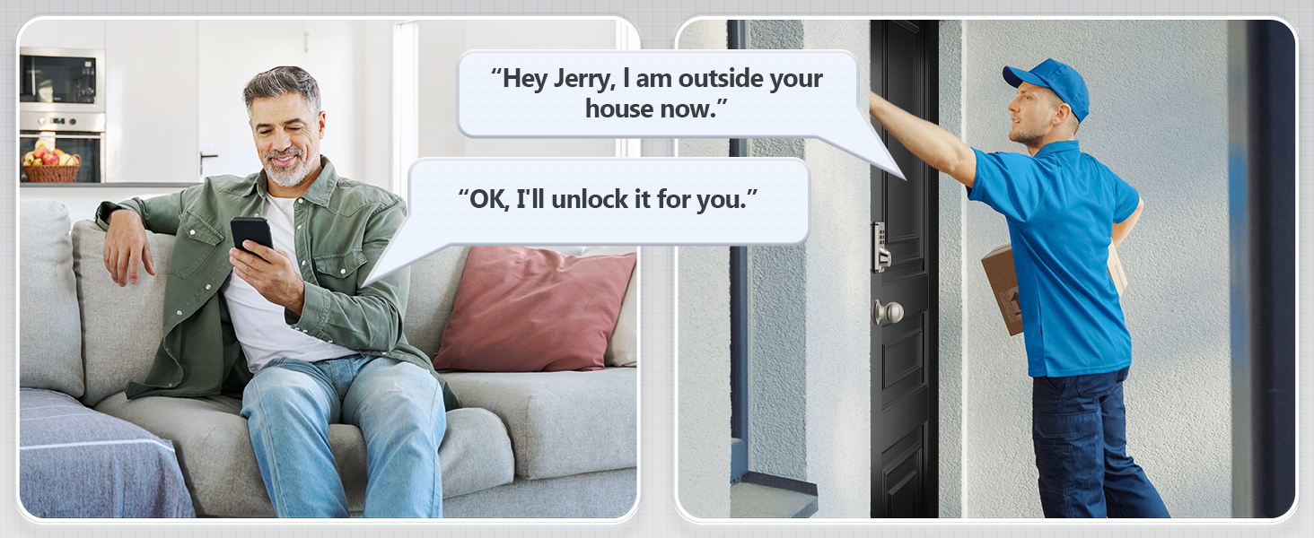 keyless entry door lock