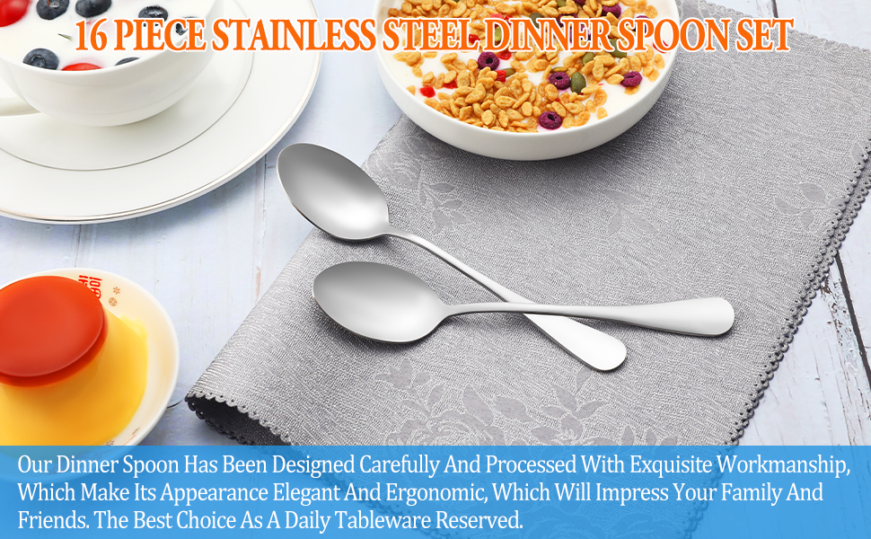 16 dinner spoons