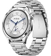 mibro GT Smart Watch for Men Women, 1.43" AMOLED, 8-Day Battery, AI Voice Assistant & Bluetooth C...