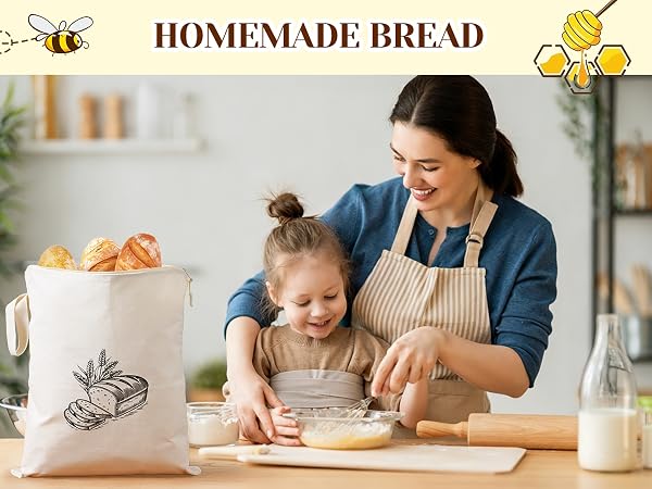 beeswax bread bag