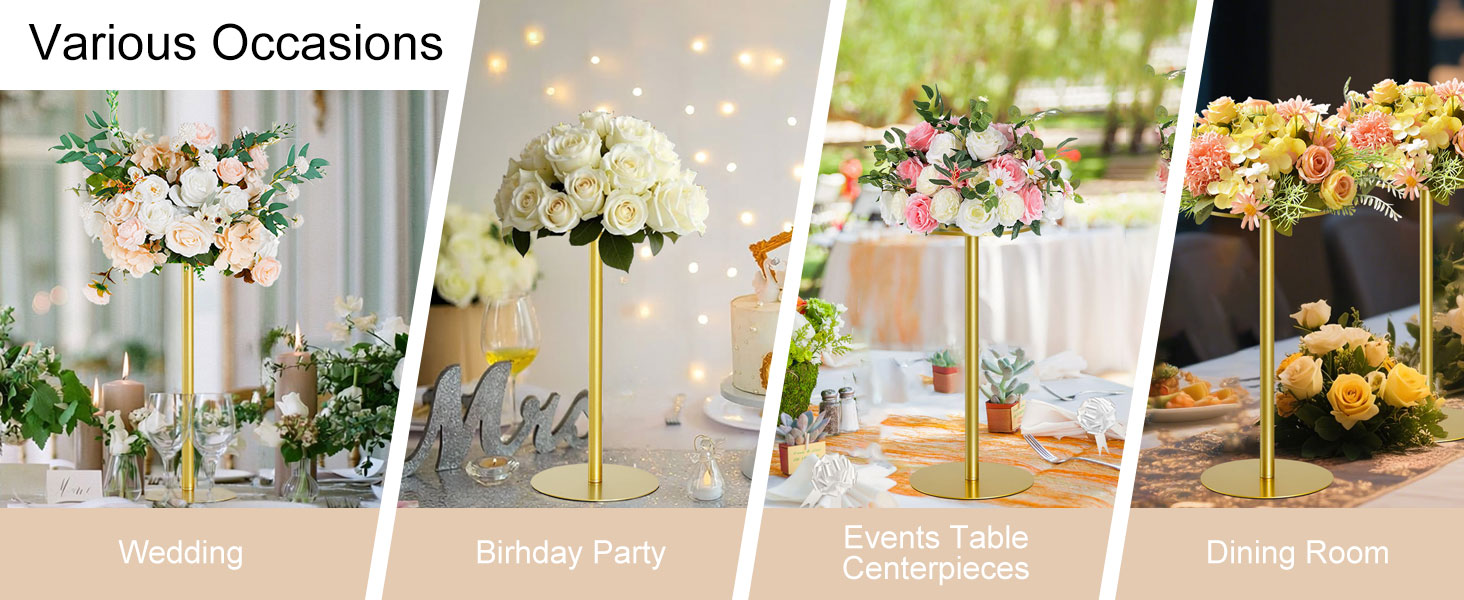 wedding flower stand