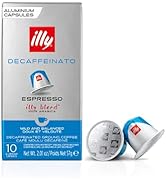 Illy Espresso Decaffeinato Roast Coffee Capsules, 10 Pieces, 57g - Pack of 1