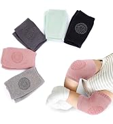 Little World Baby knee Pads for Crawling - Anti Slip Unisex Baby Knee Protectors - Toddler Knee P...
