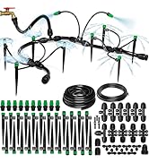 CARPATHEN Drip Irrigation System - Adjustable Quick Connect Irrigation System for Gardens up to 1...