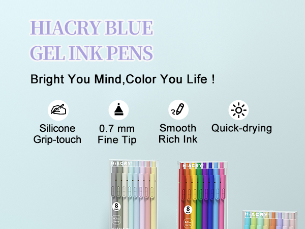 blue ink