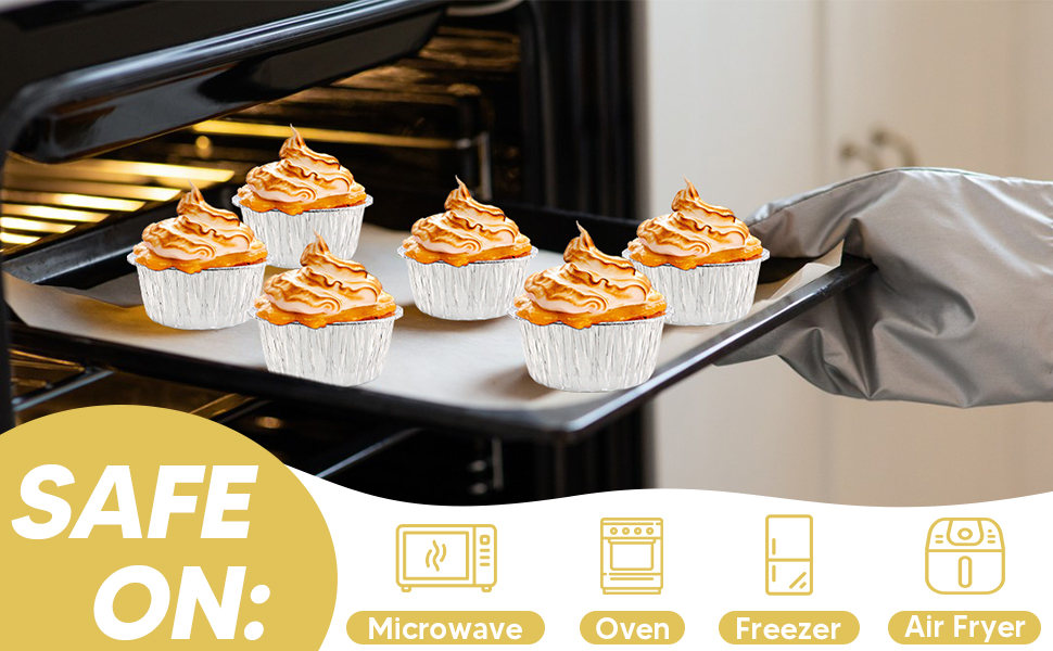 Aluminum Foil Baking Cups