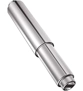 Paper Toilet Holder Replacement Rod Toilet Paper Holder Roller Stainless Steel Holder Spring Load...