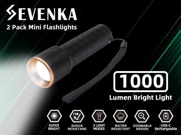 rechargeable usb-c Pen Light for Camping, Outdoor, Emergency hiking camp light lamp portable
