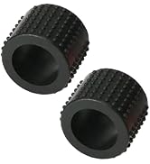 2Pcs Black Tattoo Supply Food Grade Silicone Grip Cover for Pen Accessories, Tattoo Machine Parts...