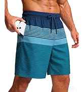 CoozySphere Mens Swim Trunks with Mesh Lining Quick Dry Bathing Suits Swimming Board Shorts 7"/9"...