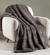 Faux Fur Throw Blanket