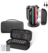 AceGamer Save 14% to Buy Together Nintendo Switch 2 Joy-Con Charging Dock & Carrying Case Set for...