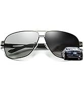 YIMI Polarized Photochromic Driving z87 Sunglasses For Men Women Day and Night safety glasses