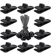 Axlksia Tarp Clips Heavy Duty Lock Grip, 20 Pack Tarp Clamps, Shade Cloth Clips Fasteners, Pool A...