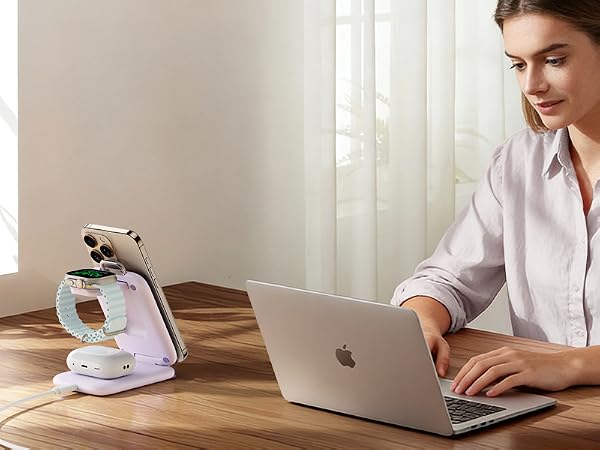 Foldable Travel Charger Stand