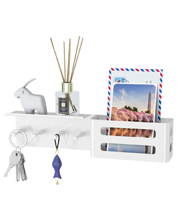 White Key Holder for Wall