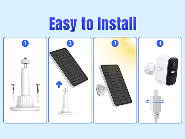 Solar Panel for eufy Camera