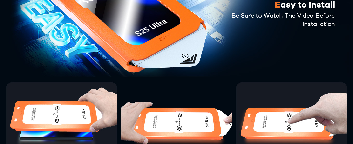 s25 ultra screen protector tempered glass