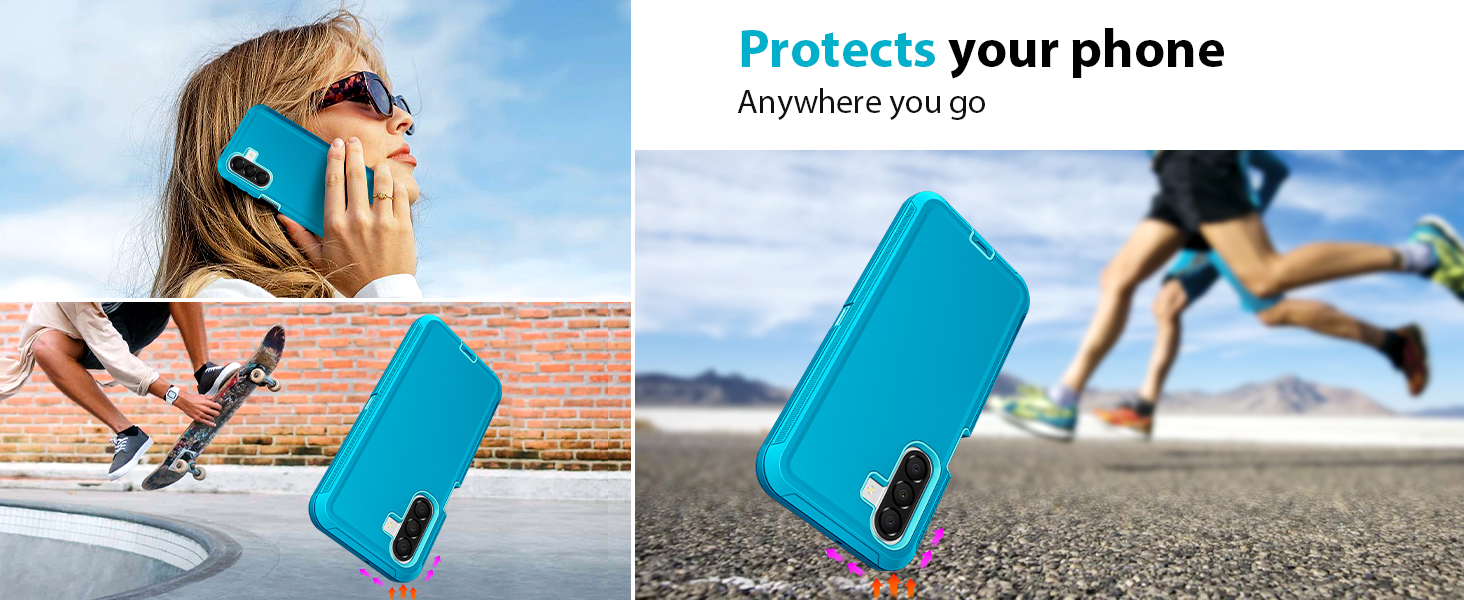 Samsung Galaxy A26 5G Phone Case, Heavy Duty Rugged & Dual-Layer Shockproof Dropproof Protection
