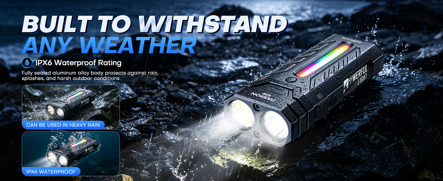 flat edc flashlight